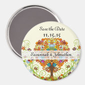 Der verzauberte Waldzirkel der Liebe Magnet (Vorderseite/Rückseite)