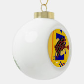 Der Verzicht Keramik Kugel-Ornament (Links)