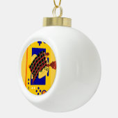 Der Verzicht Keramik Kugel-Ornament (Rechts)