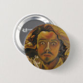 Der verzweifelte Mann Button (Vorne & Hinten)