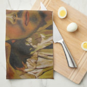 Der verzweifelte Mann Geschirrtuch (Viertel Falte)