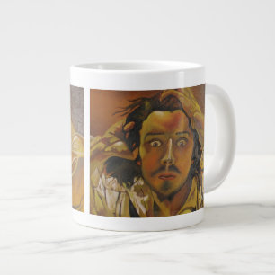 Der verzweifelte Mann Jumbo-Tasse