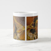Der verzweifelte Mann Jumbo-Tasse (Vorderseite)