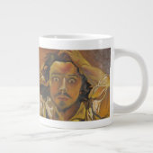 Der verzweifelte Mann Jumbo-Tasse (Rechts)