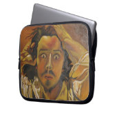Der verzweifelte Mann Laptopschutzhülle (Vorderseite Links)
