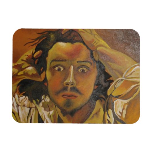 Der verzweifelte Mann Magnet (Horizontal)