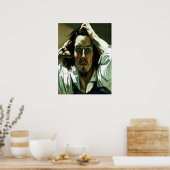 "Der verzweifelte Mann" Poster (Küche)