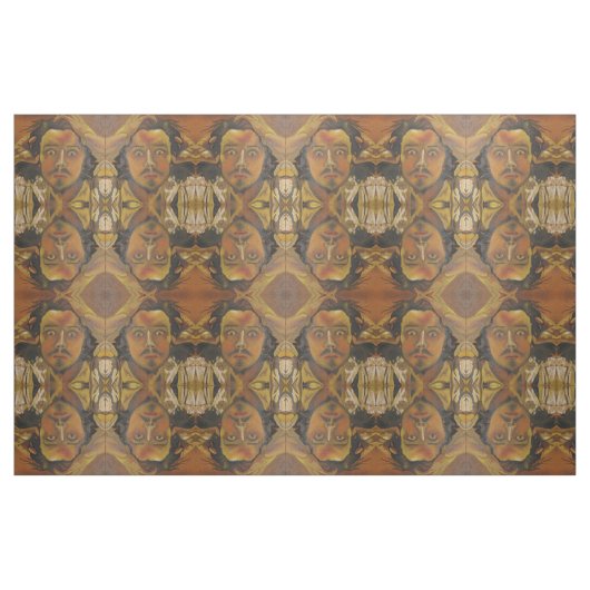 Der verzweifelte Mann Stoff (Fat Quarter (45,7 x 55,9 cm))