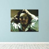 Der verzweifelte Mensch - Reproduktion von Malerei Leinwanddruck (Insitu (Holzboden))