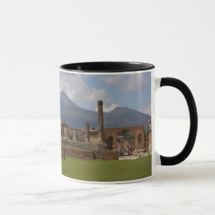 Der Vesuv, Pompeji Tasse