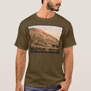 Der Vesuv, Straße und Eisenbahn, Neapel, Italien  T-Shirt