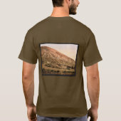 Der Vesuv, Straße und Eisenbahn, Neapel, Italien V T-Shirt (Rückseite)