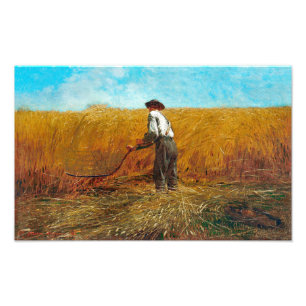 Der Veteran auf einem neuen Feld Winslow Homer Fotodruck