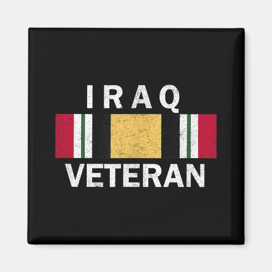 Der Veteran des Irak-Krieges, Ribbon, erschütterte Magnet (Vorne)