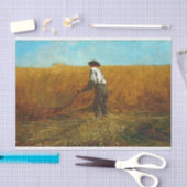 Der Veteran in einem neuen Feld von Winslow Homer Seidenpapier (Handwerk)