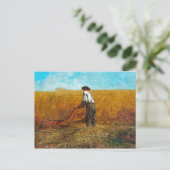 Der Veteran in einem neuen Feld | Winslow Homer | Postkarte (Stehend Vorderseite)