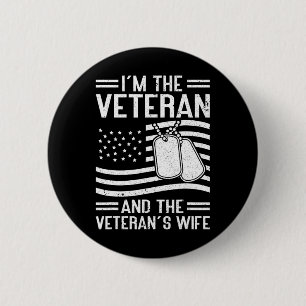 Der Veteran und die Ehefrau der Veteranen sind sto Button