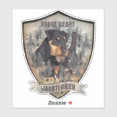 Der vielseitige Jagdhund Aufkleber (Blatt)