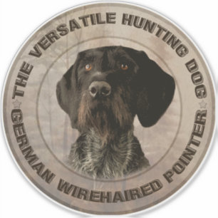 Der vielseitige Jagdhundebüt Aufkleber