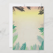 Der VIER Dschungel-laden 4. Einladung (Rückseite)