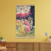 Der Vierte Engel goss seinen Bowl aus Leinwanddruck (Insitu (Wohnzimmer))