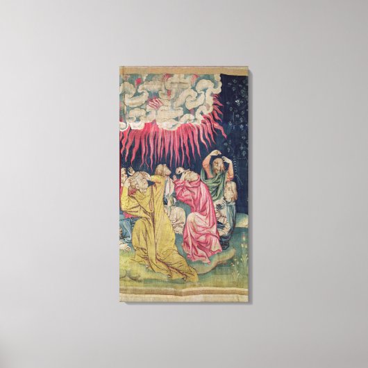 Der Vierte Engel goss seinen Bowl aus Leinwanddruck (Vorderseite)