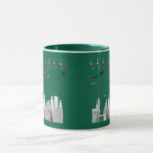 Der vierte funkelnde Wald grün Tasse (Zentrum)