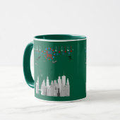 Der vierte funkelnde Wald grün Tasse (Vorderseite Links)