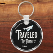 Der vierte Preis für Flugzeuge Schlüsselanhänger (Vorderseite)