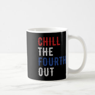 Der vierte Unabhängigkeits-Usa-Flagge Lustig 4. Ju Kaffeetasse