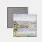 Der Vierwaldstättersee, Pilatus im Hintergrund Magnet (Vorderseite/Rückseite)