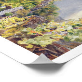 Der Vierwaldstättersee, Pilatus im Hintergrund Poster (Ecke)