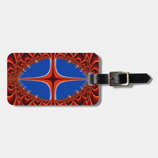Der View_Luggage-Tag Gepäckanhänger (Vorderseite horizontal)