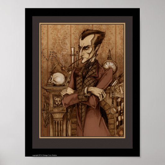 Der Viktorianische Detektiv Poster (Vorne)