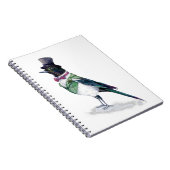 Der Viktorianische Magpie-Vogel Notizblock (Rechte Seite)