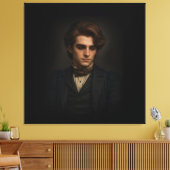 Der viktorianische Mann Leinwanddruck (Insitu (Wohnzimmer))