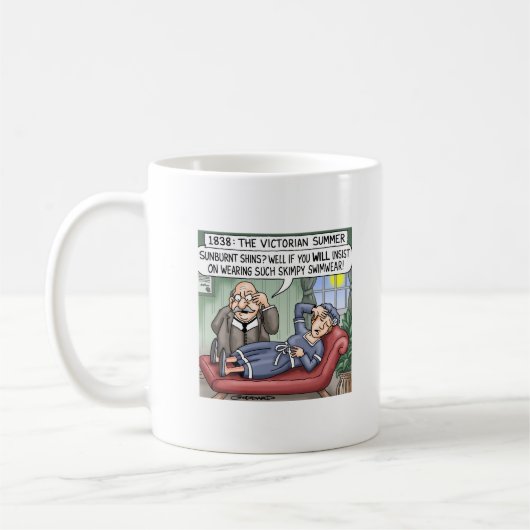 Der Viktorianische Sommer Kaffeetasse (Links)
