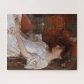 Der Viktorianische Vorsitz von Childe Hassam Puzzle (Horizontal)