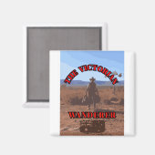 Der Viktorianische Wanderer Magnet (Vorderseite/Rückseite)