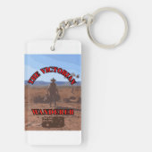 Der Viktorianische Wanderer Schlüsselanhänger (Rückseite)