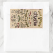 Der Vintage Aufkleber für das Gebet des Herrn (Tasche)