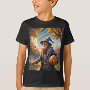Der Vintage-Basketball-Zauberer T-Shirt