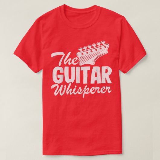 Der Vintage Gitarrist Vater Mens Gu T-Shirt (Design vorne)