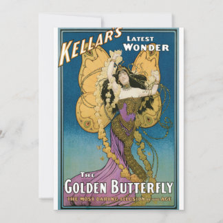 Der Vintage Kellar-Schmetterling