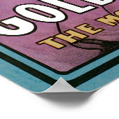 Der Vintage Kellar-Schmetterling Poster (Ecke)