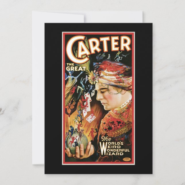 Der Vintage Magier trägt den Großen (Vorderseite)