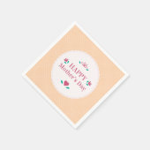 Der Vintage Muttertag | Napkin Serviette (Ecke)