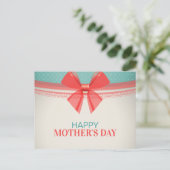 Der Vintage Muttertag | Postkarte (Stehend Vorderseite)