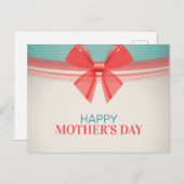 Der Vintage Muttertag | Postkarte (Vorne/Hinten)