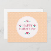 Der Vintage Muttertag | Postkarte (Vorne/Hinten)